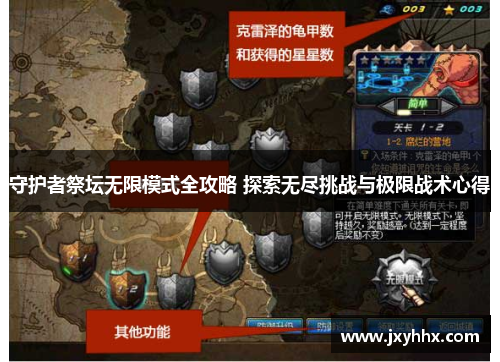守护者祭坛无限模式全攻略 探索无尽挑战与极限战术心得 守护者祭坛无限模式全攻略 探索无尽挑战与极限战术心得